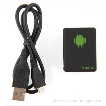 The Smallest Mini A8 GPS Tracker Global Real Time GSM / GPRS Security Tracking Device